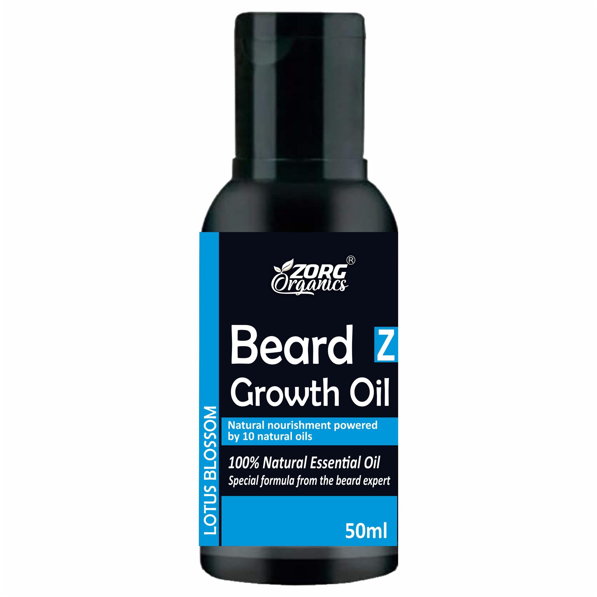 

Zorg Organics Beard Growth Oil Lotus Blossom 100 Natural Hair Oil (50 ml)