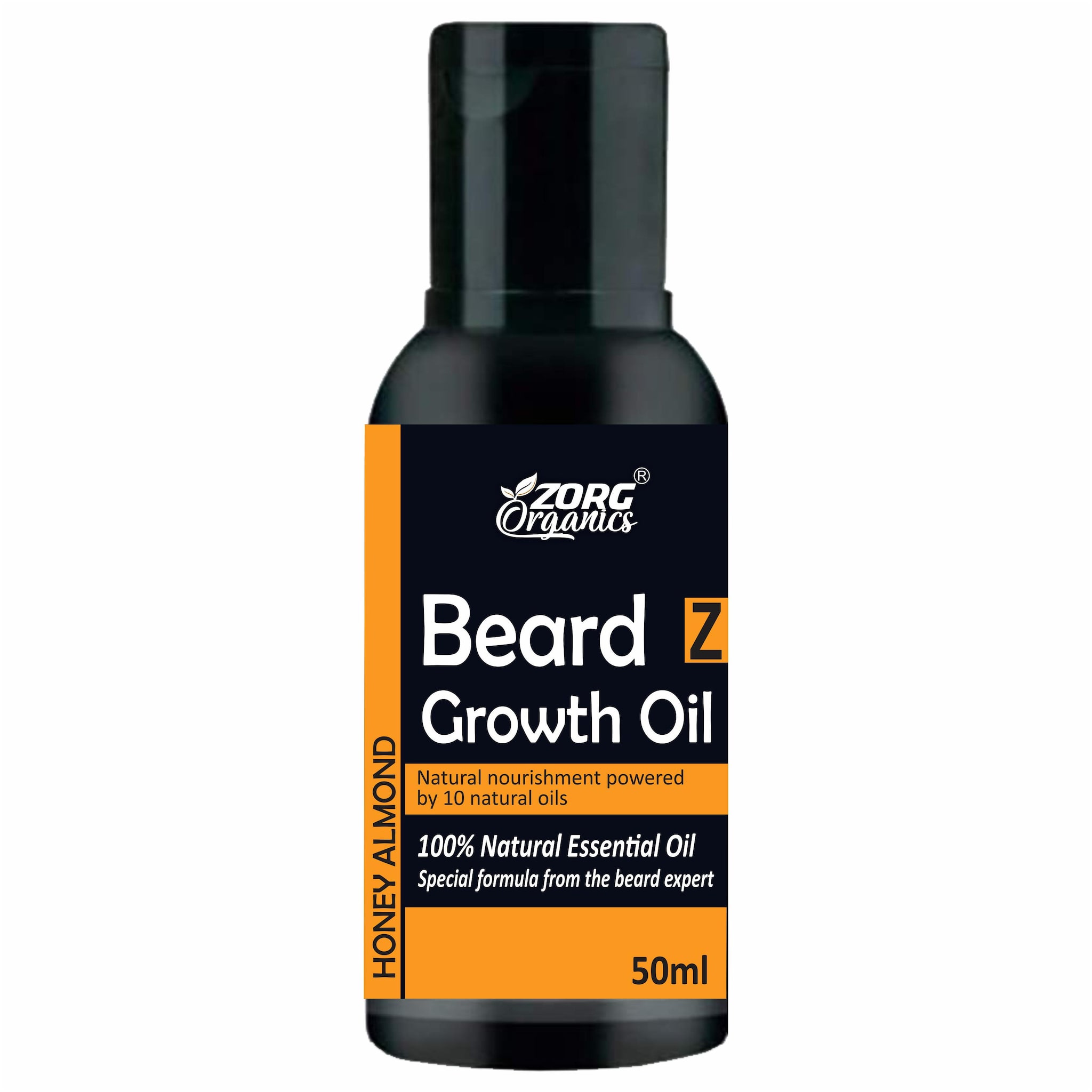 

Zorg Organics Beard Growth Oil Honey Almond 100 Natural Hair Oil (50 ml)