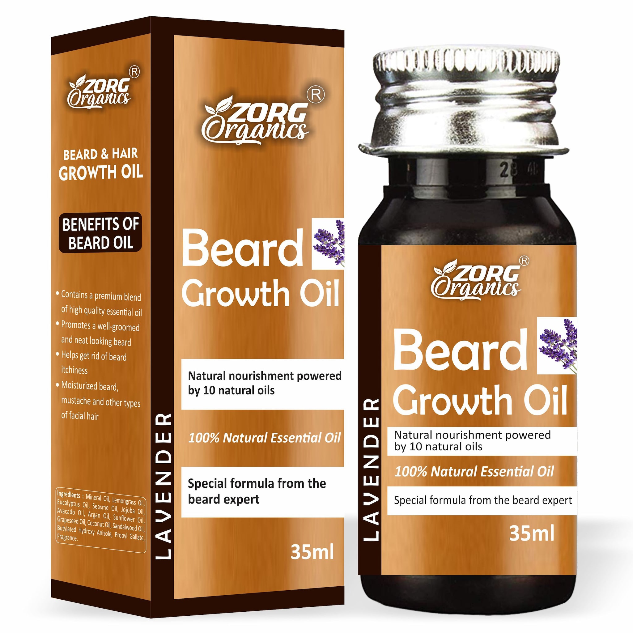 

Zorg Organics Beard Hair Growth Oil 35 ml