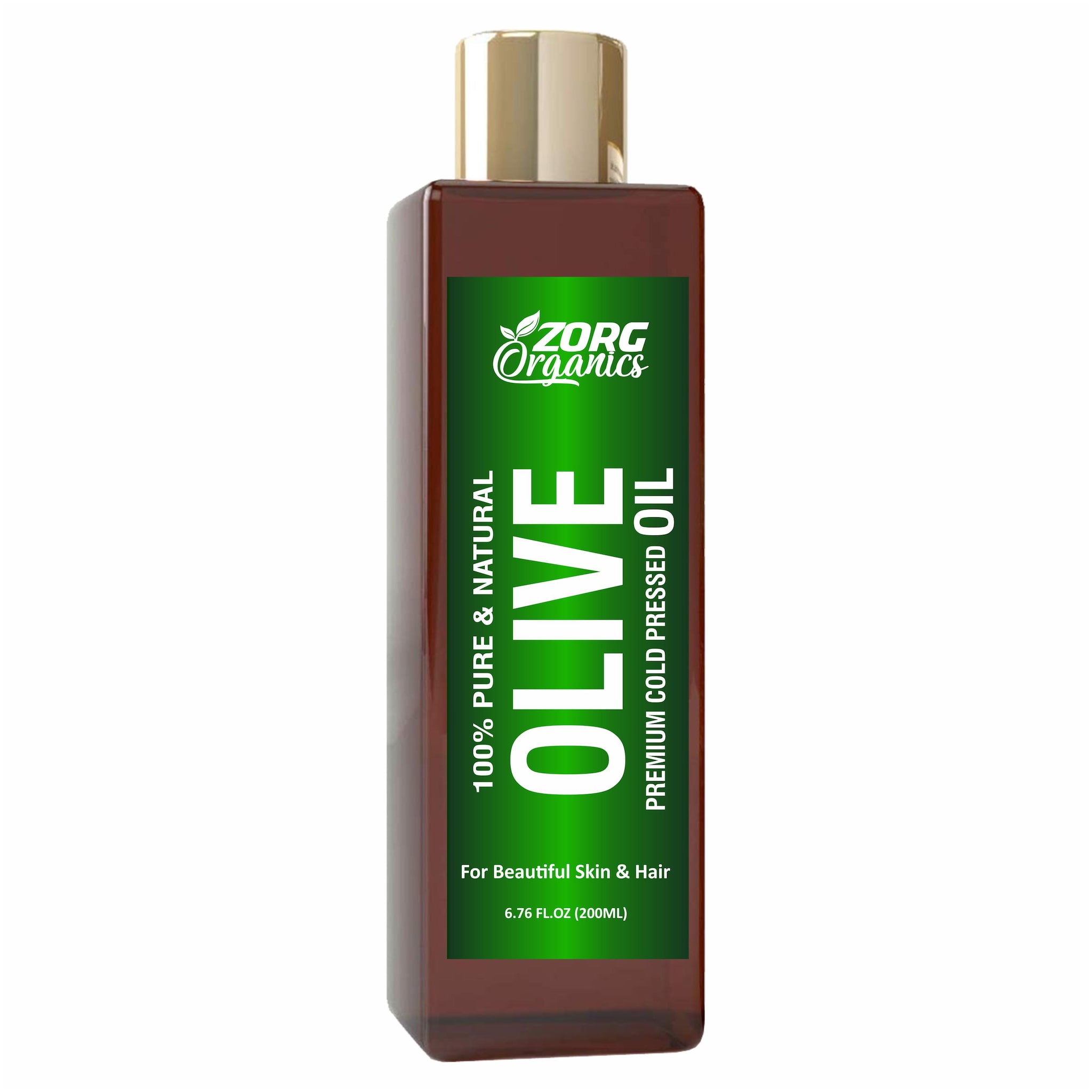 

Zorg Organics Pure Olive Carrier Oil Cold Pressed 200 ml Hair Oil 200 ml (Pack of 1)