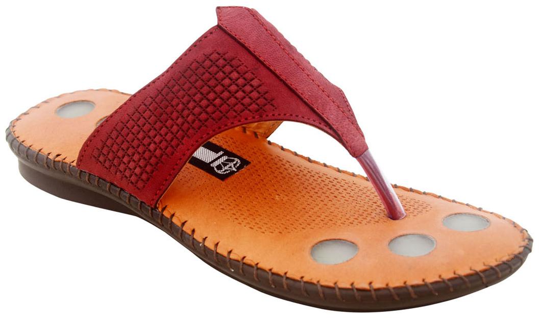 

1 Walk Maroon Doctor Comfortable Slippers
