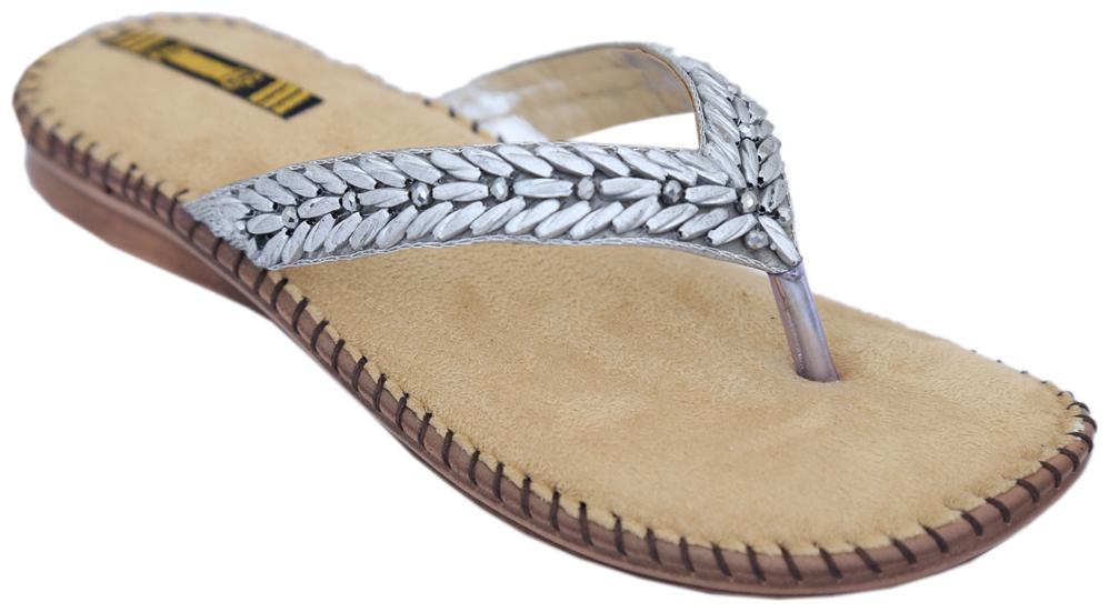 

1 Walk Silver Doctor Comfortable Slippers