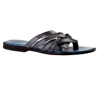 

10-155 BEA BLUE STRAPPY THONGS