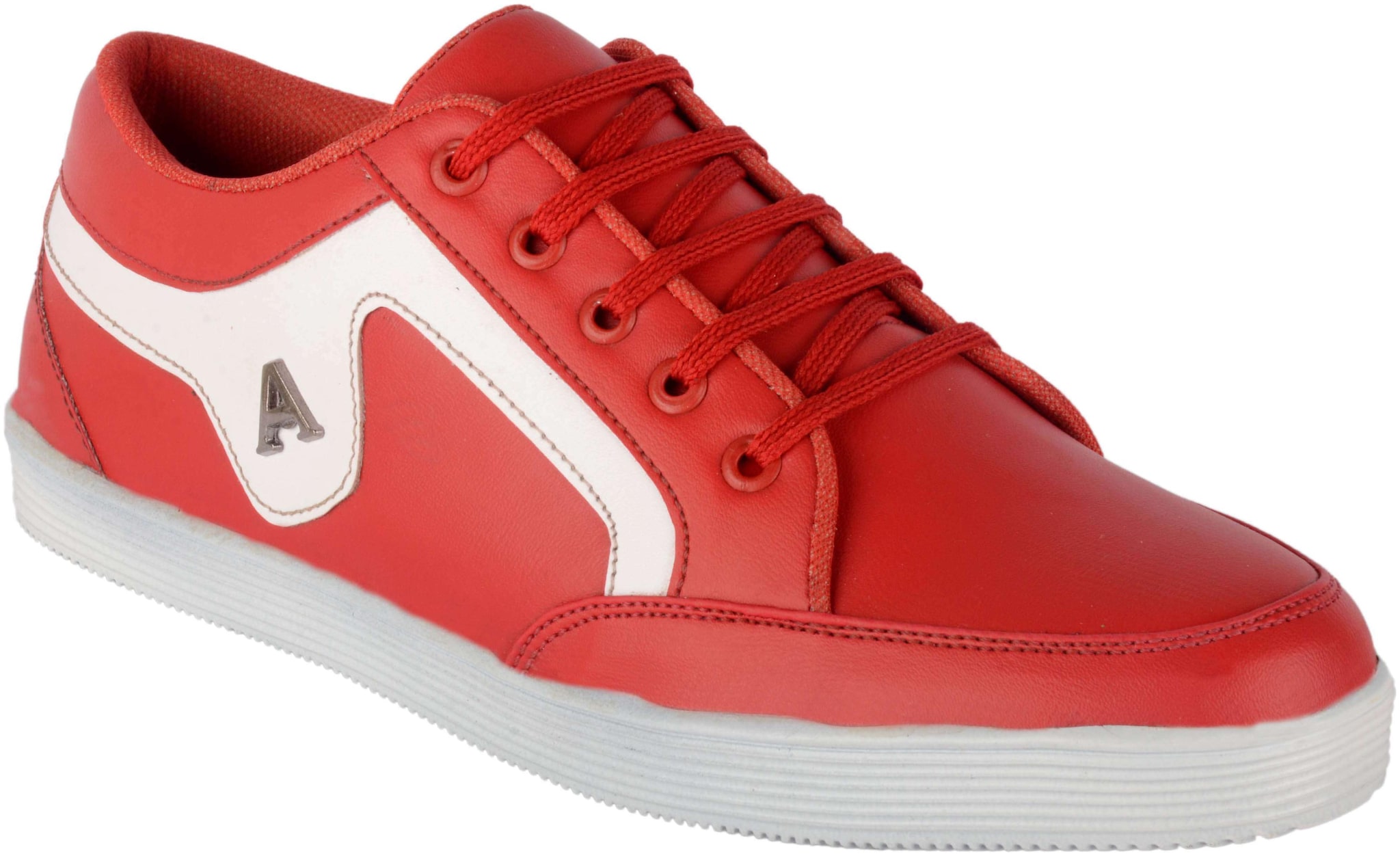

1AAROW Men Red Classic Sneakers