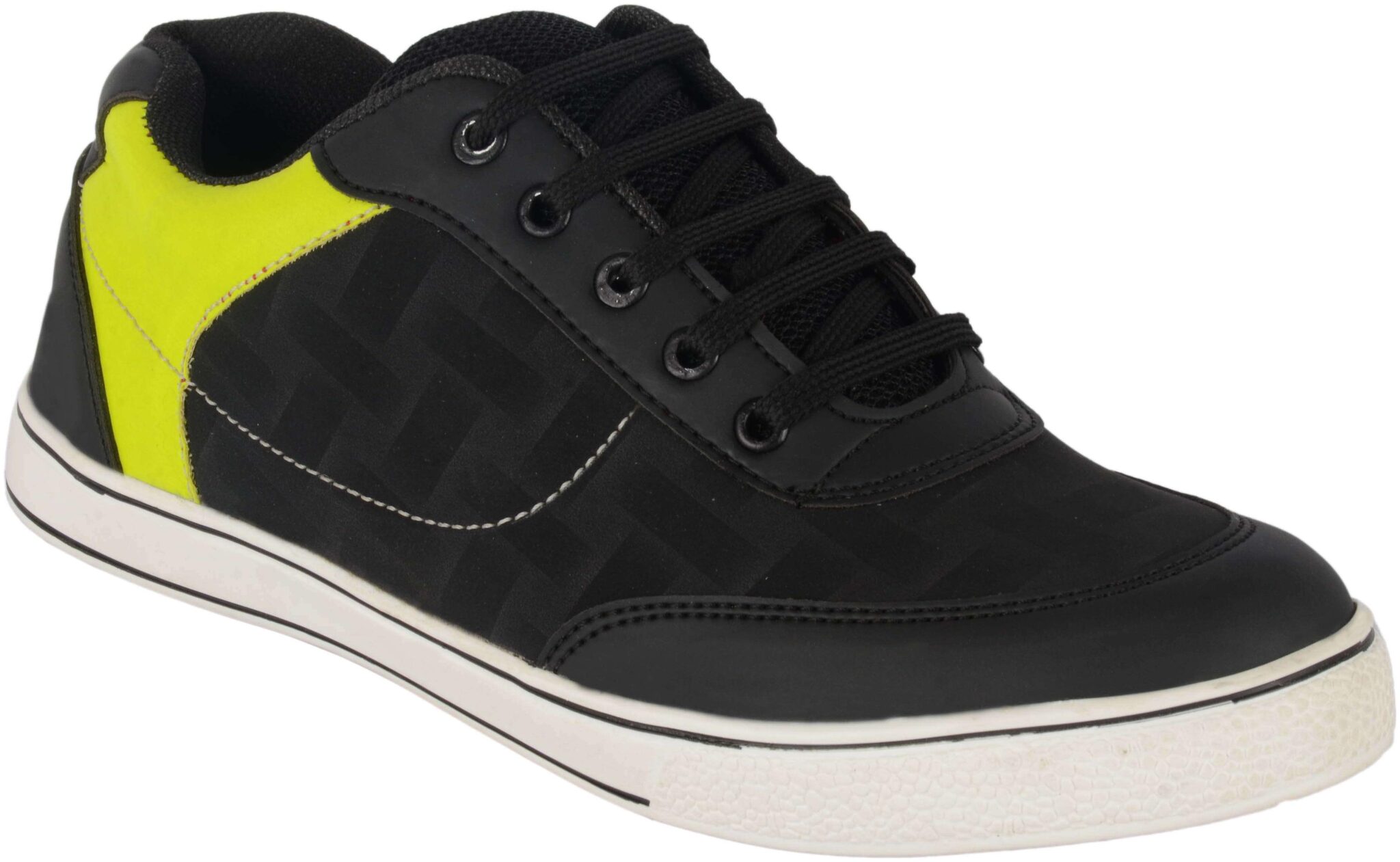 

1AAROW Men Black Sneakers