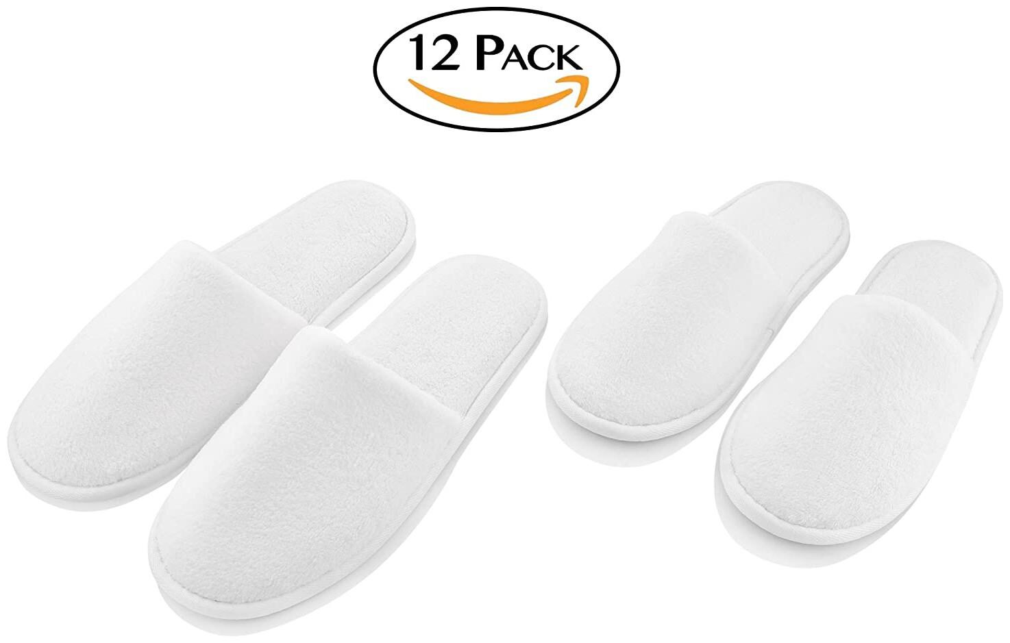 

Lamps Of India Unisex White Flip-Flops - 12 Pair