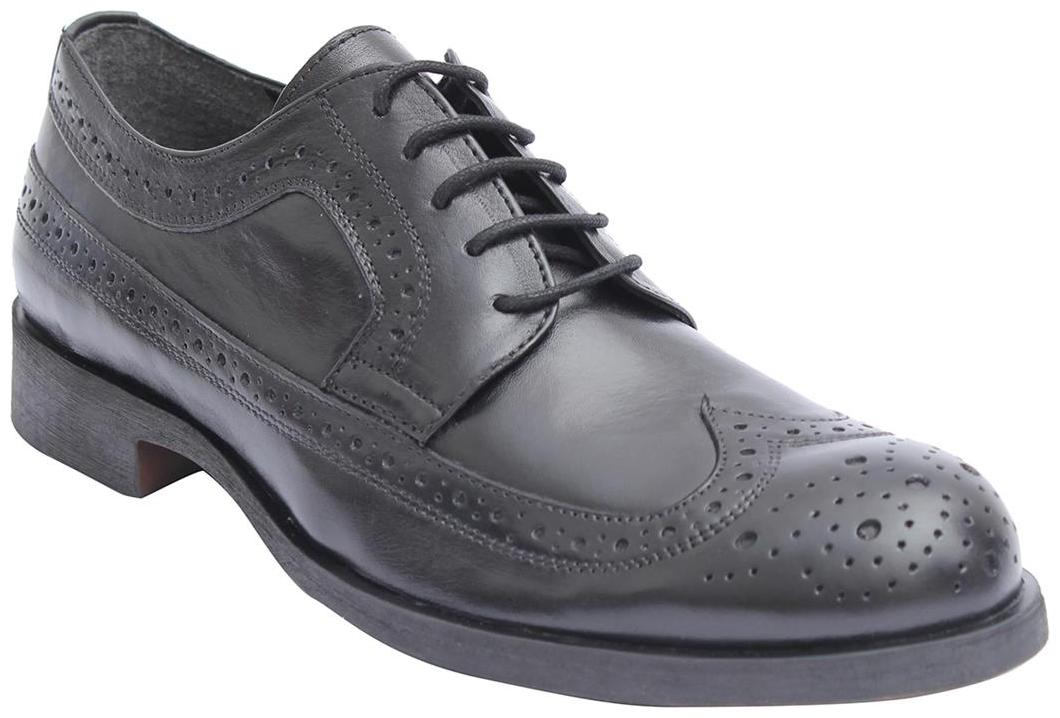 

15-915 OLD MONK BLACK MEN LACE UP SHOES
