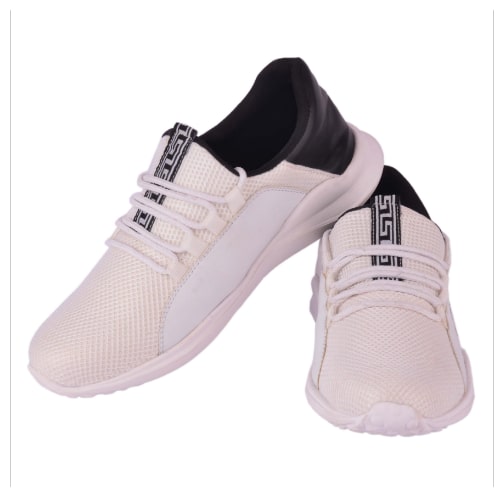 

1AAROW Men Running Shoes ( White )