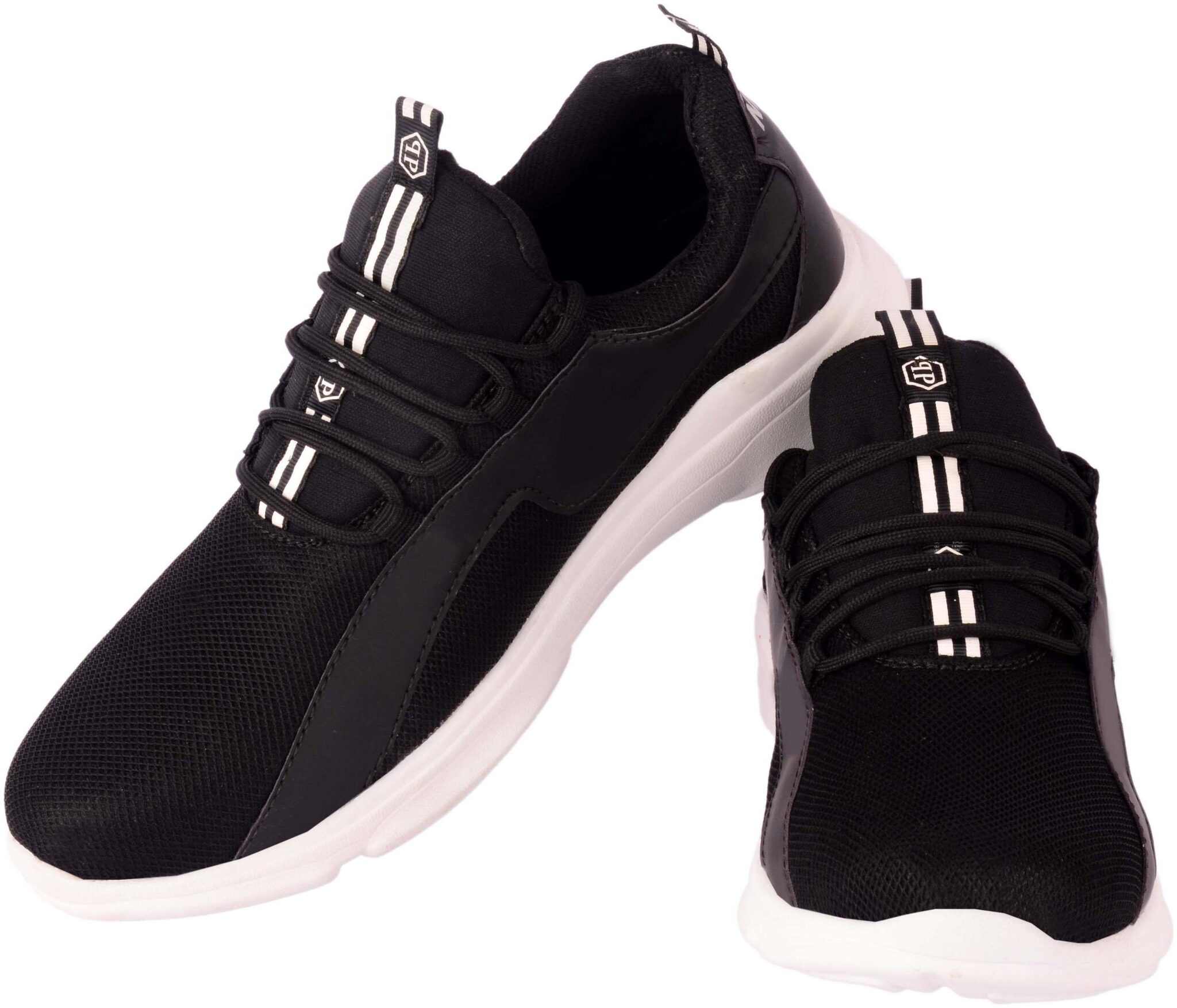 

1AAROW Men Running Shoes ( Black )