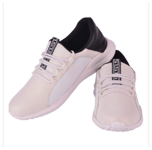 

1AAROW Men Running Shoes ( White )