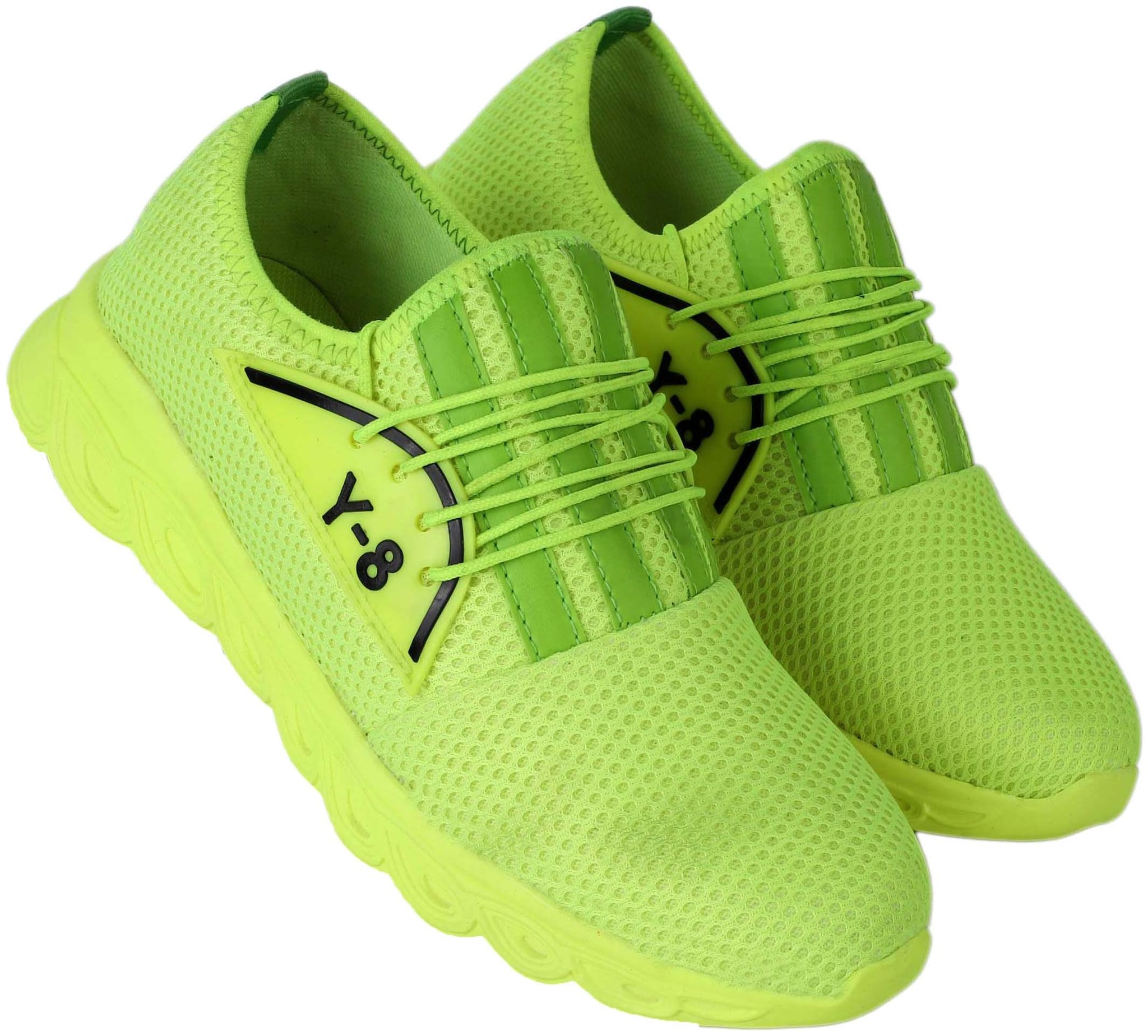 

1AAROW Men Running Shoes ( Green )