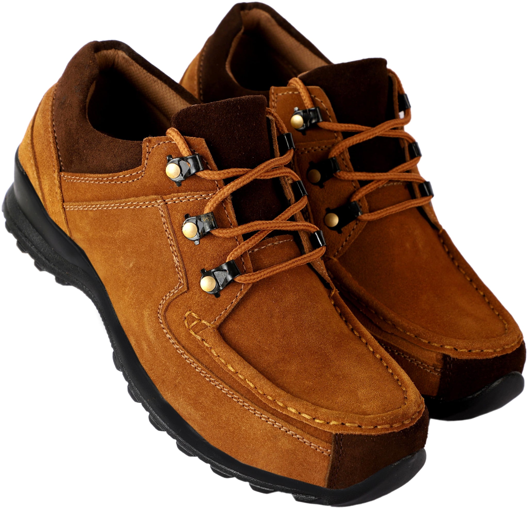 

1AAROW Men Tan Ankle Boots - 186-TANSUEDELEATHERCASUAL