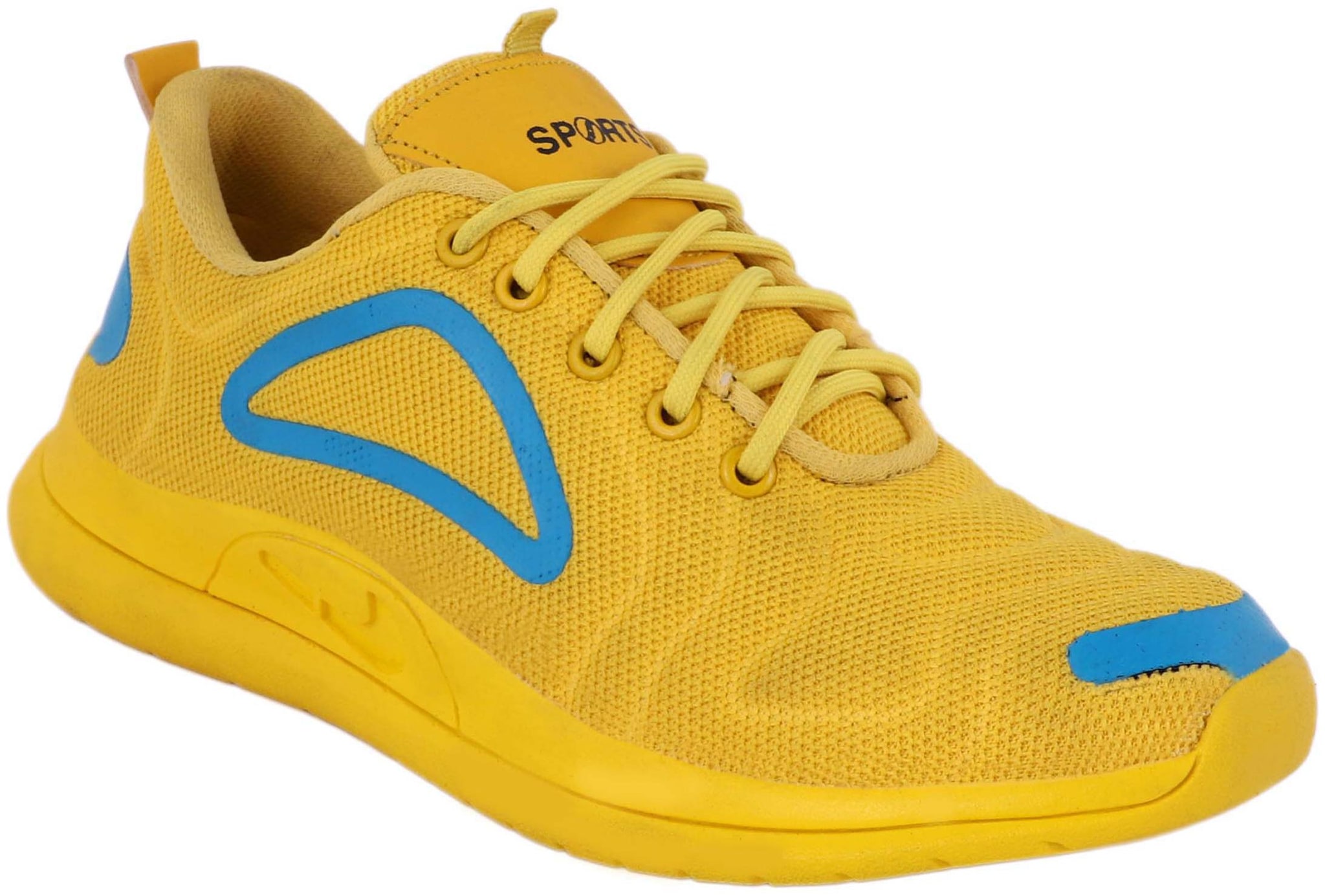 

1AAROW Men Walking Shoes Running Shoes ( Yellow )