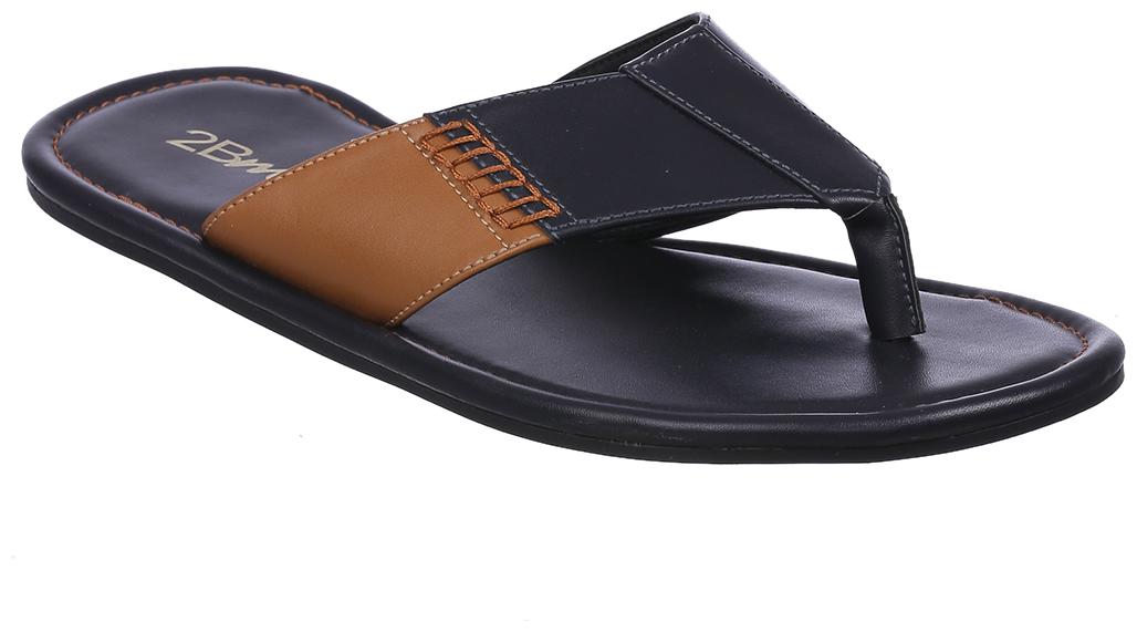 

2BMe Men Black Flip-Flops - 1 Pair