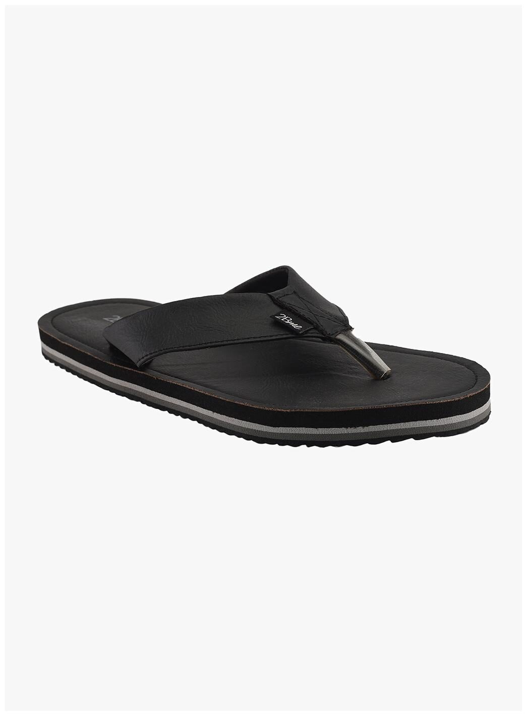 

2BMe Men Black Flip-Flops - 1 Pair