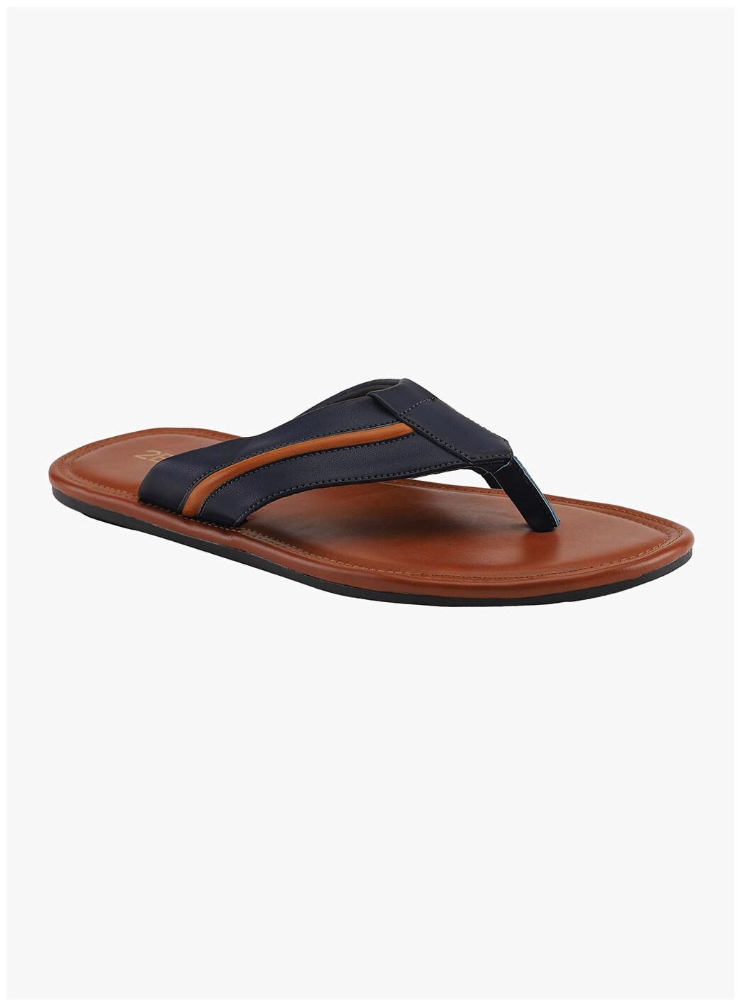 

2BMe Men Brown Flip-Flops - 1 Pair