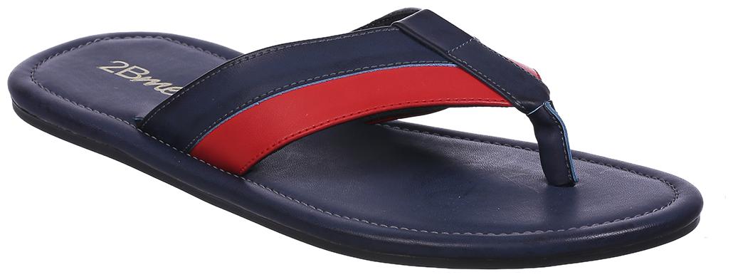 

2BMe Men Navy Blue Flip-Flops - 1 Pair