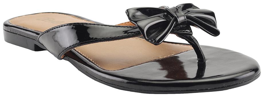 

2BMe Women Black One Toe Flats