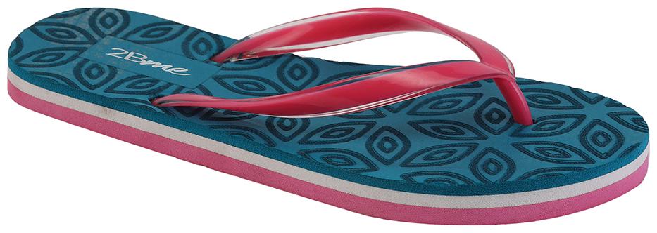 

2Bme Women Blue Casual Flip Flop