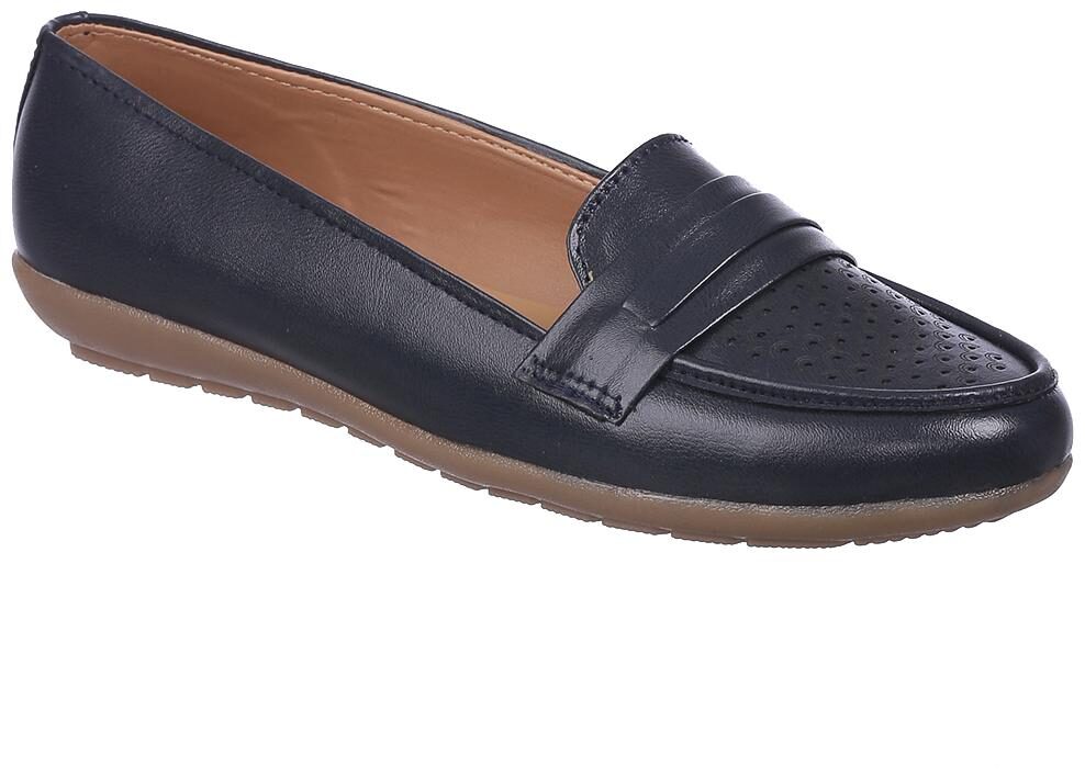 

2BMe Women Navy Blue Slip-On Shoes