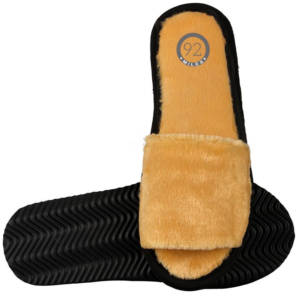 

92 MILES Open Toe Home Slippers