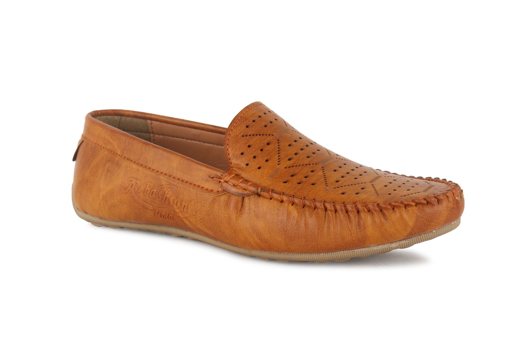 

A-Fashion Men Tan Loafers - 9005