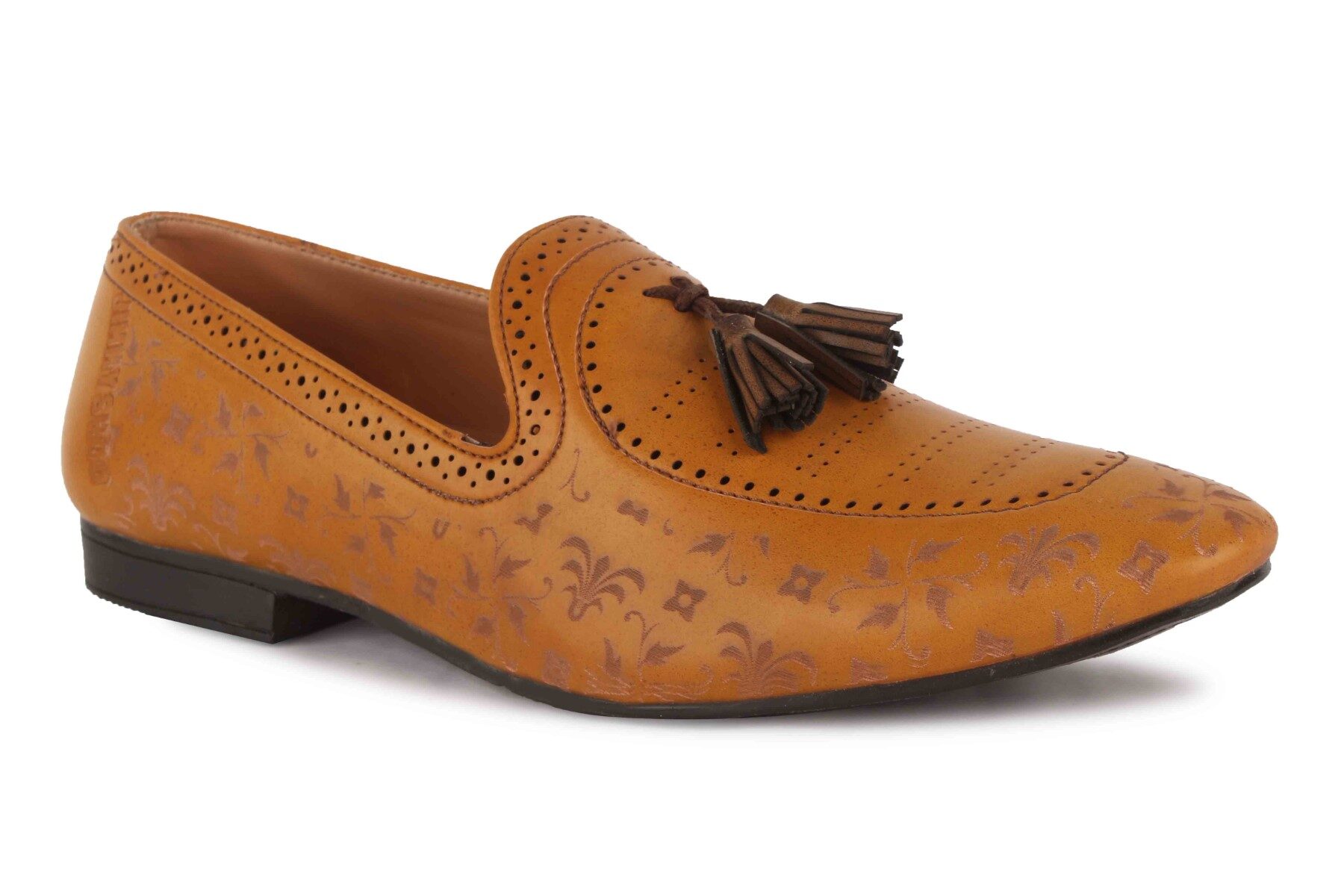 

A-Fashion Classic Tan Slip on Shoes