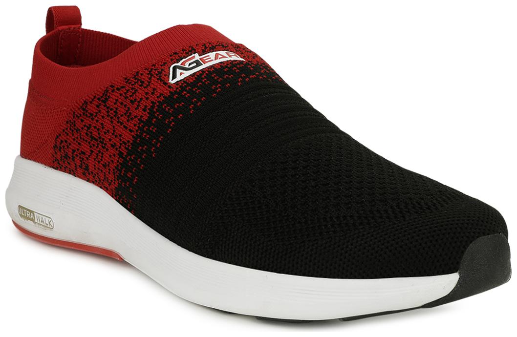 

A-Gear By Campus Men AGR-2215 Walking Shoes ( Black )