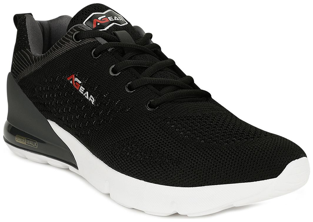 

A-Gear By Campus Men AGR-2228 Running Shoes ( Black )
