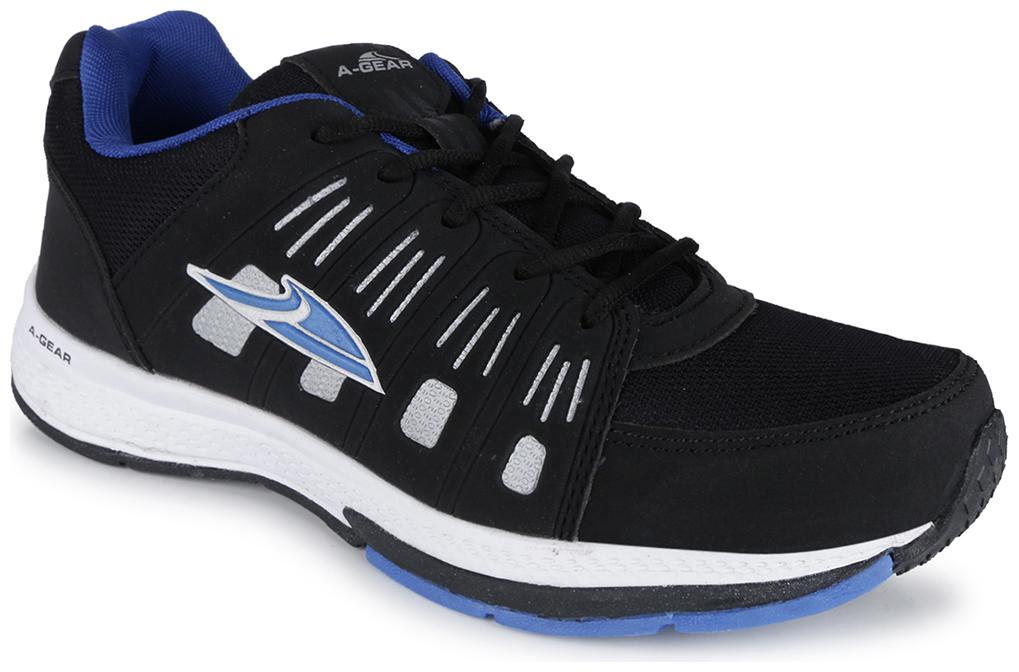 

A-Gear By Campus Men AG-7008 Running Shoes ( Black )