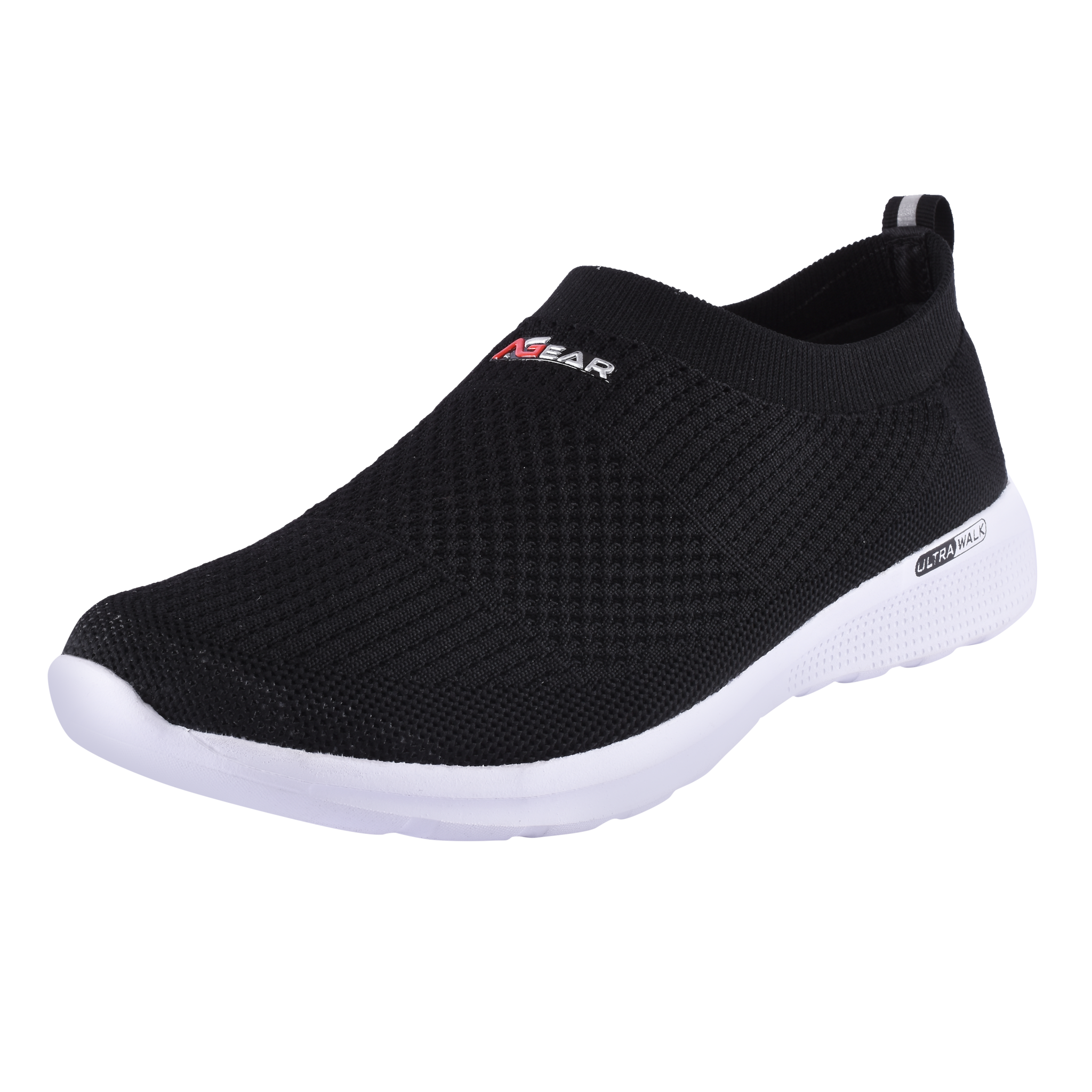 

A-Gear By Campus Men AGR-2202 Walking Shoes ( Black )