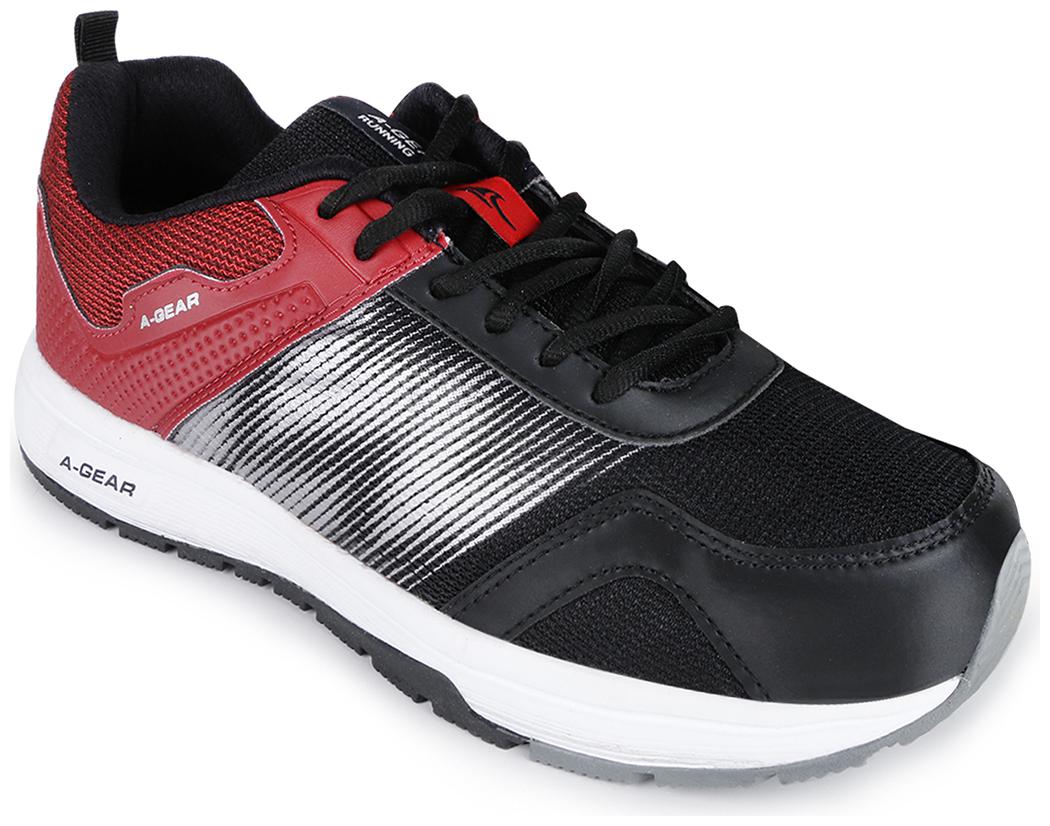 

A-Gear By Campus Men AG-7034 Running Shoes ( Black )
