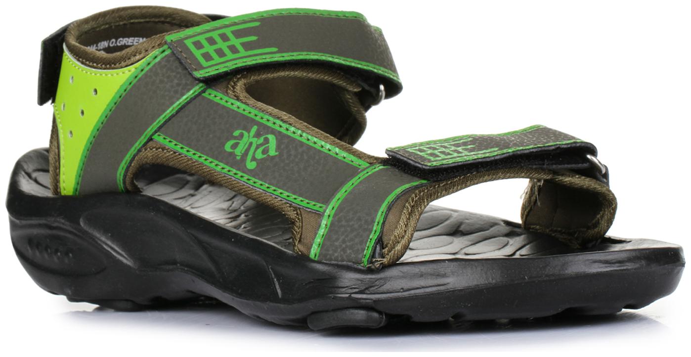 

A-HA By Liberty Men Green Sandals Floaters