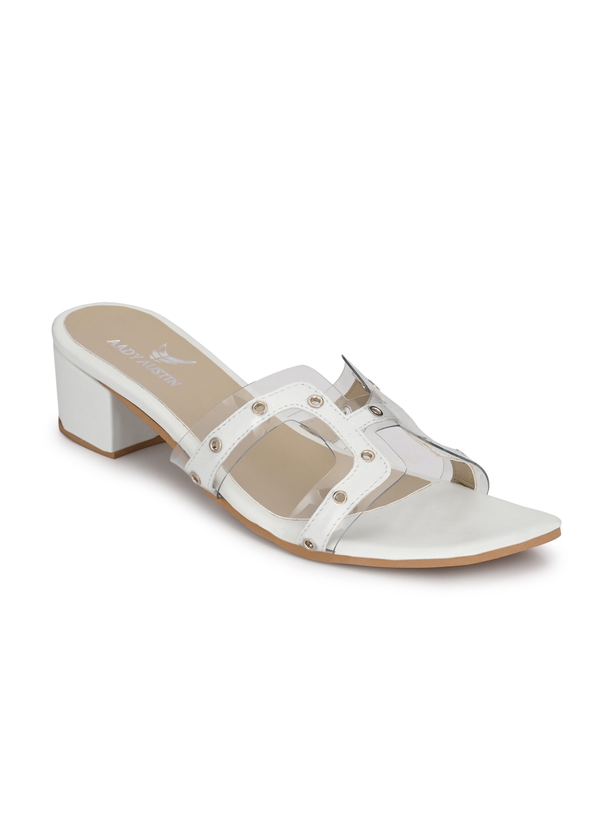 

AADY AUSTIN Women White Pumps