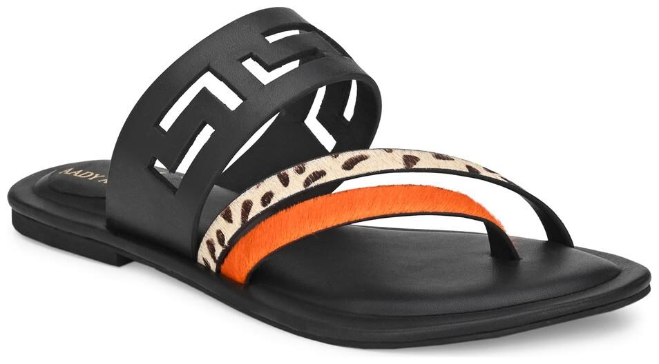 

AADY AUSTIN Women Black Open Toe Flats