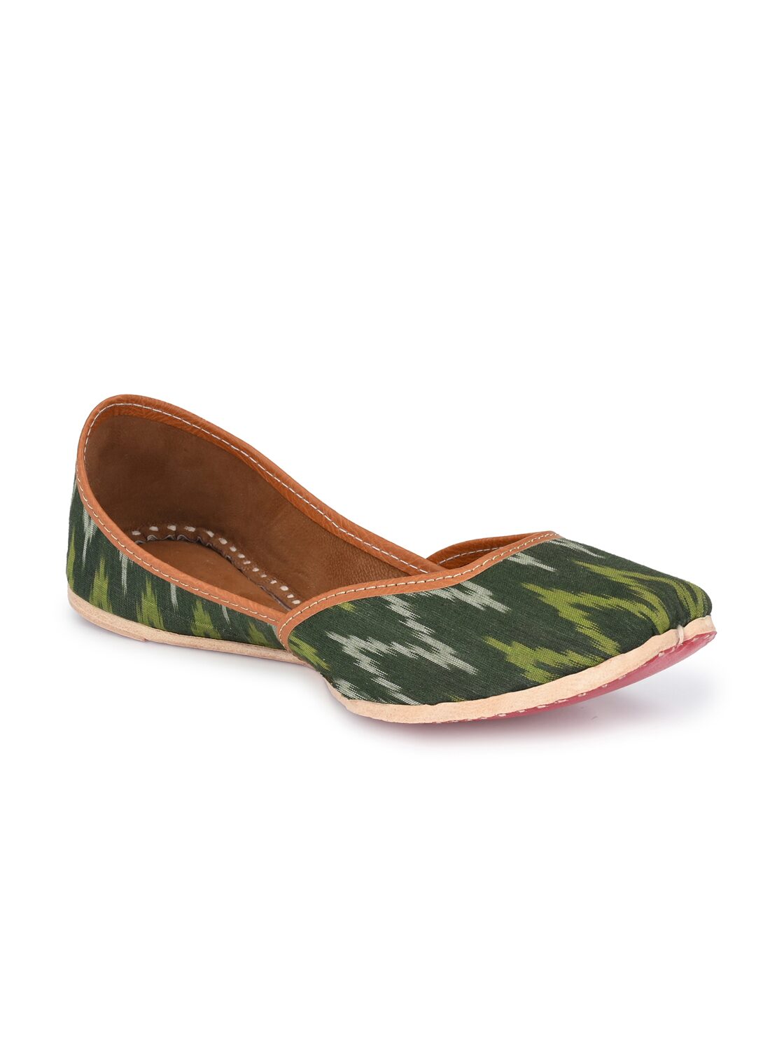 

AADY AUSTIN Women Green Mojaris