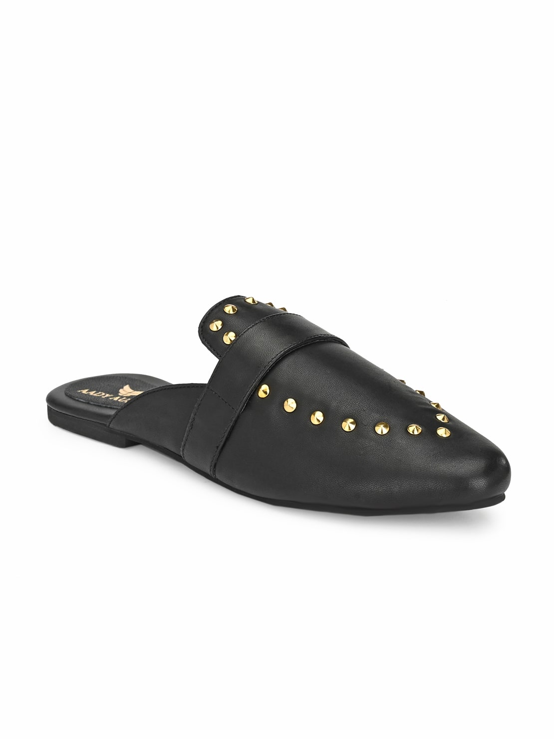 

AADY AUSTIN Women Black Open Toe Flats