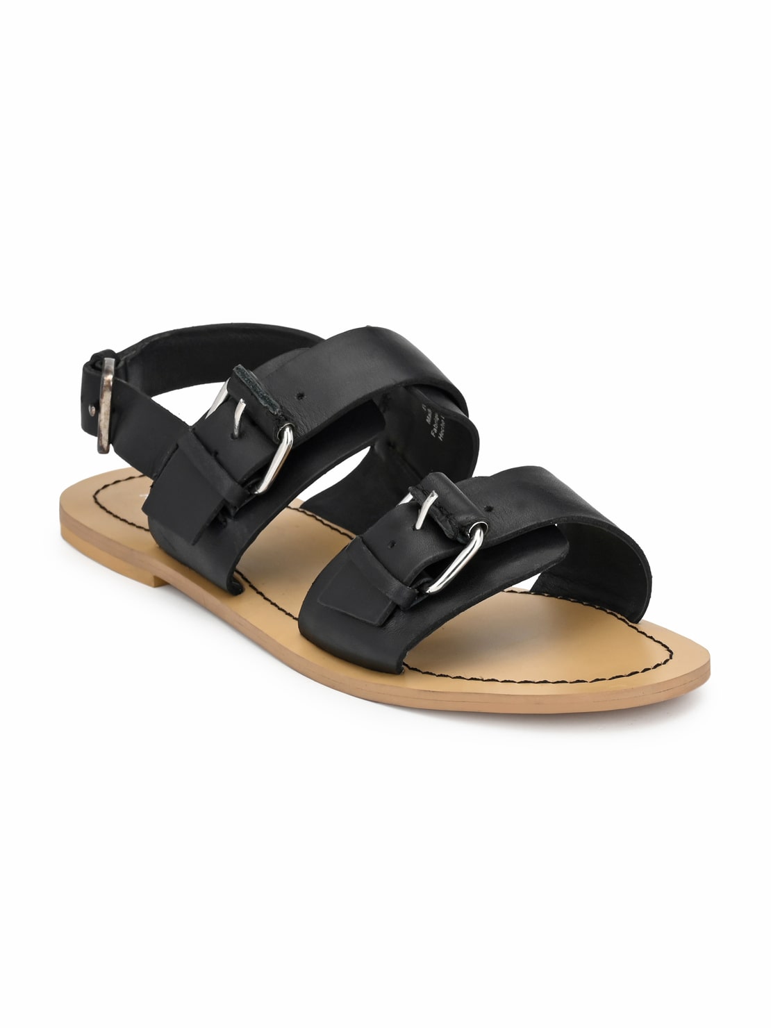 

AADY AUSTIN Women Black Open Toe Flats