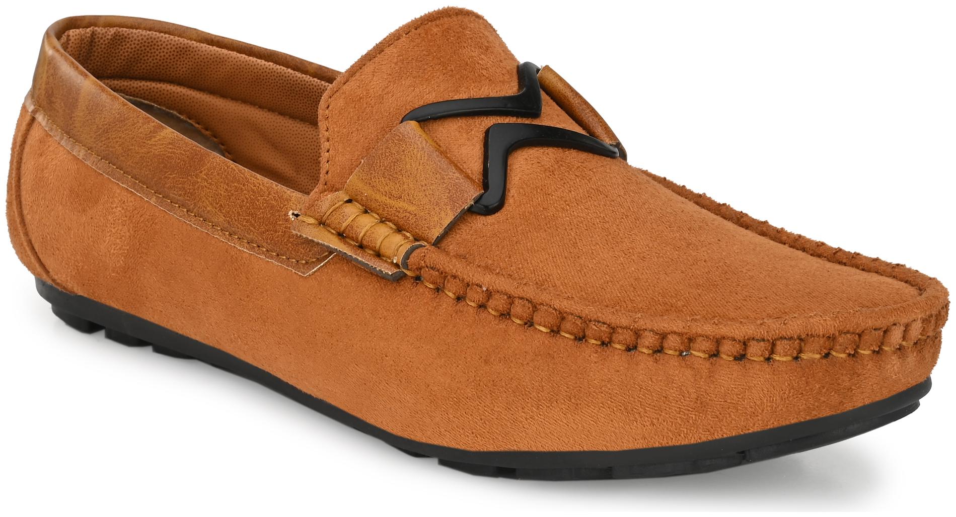 

AARAVIN S Men Tan Loafers - AR 186 TAN - AR 186
