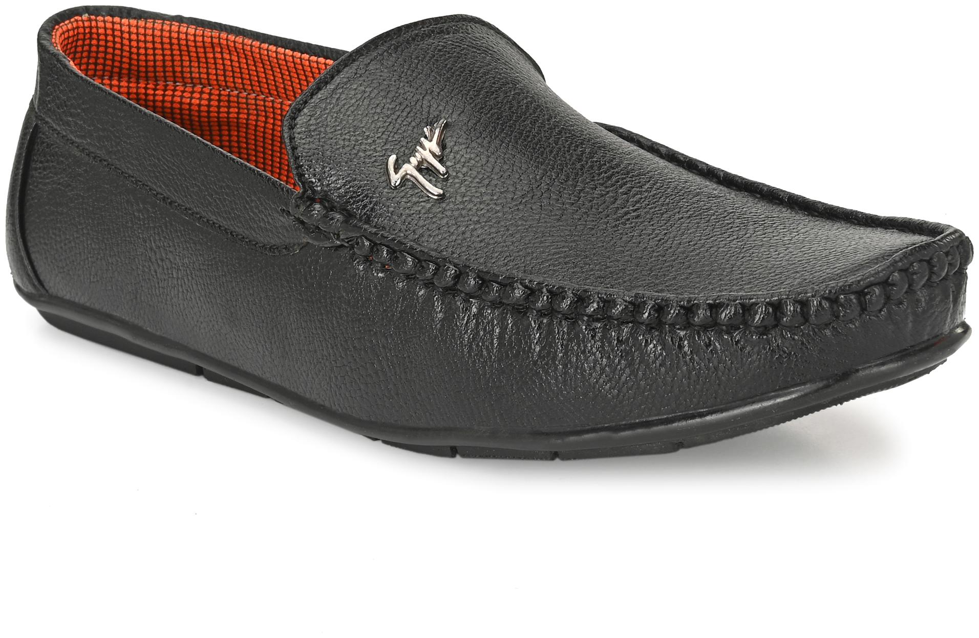 

AARAVIN S Men Black Loafers - AR 171 BLACK - AR 171
