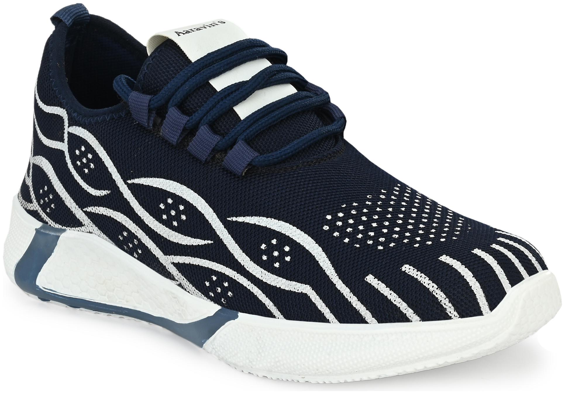 

AARAVIN S Men AR 172 NAVY Running Shoes ( Navy Blue )