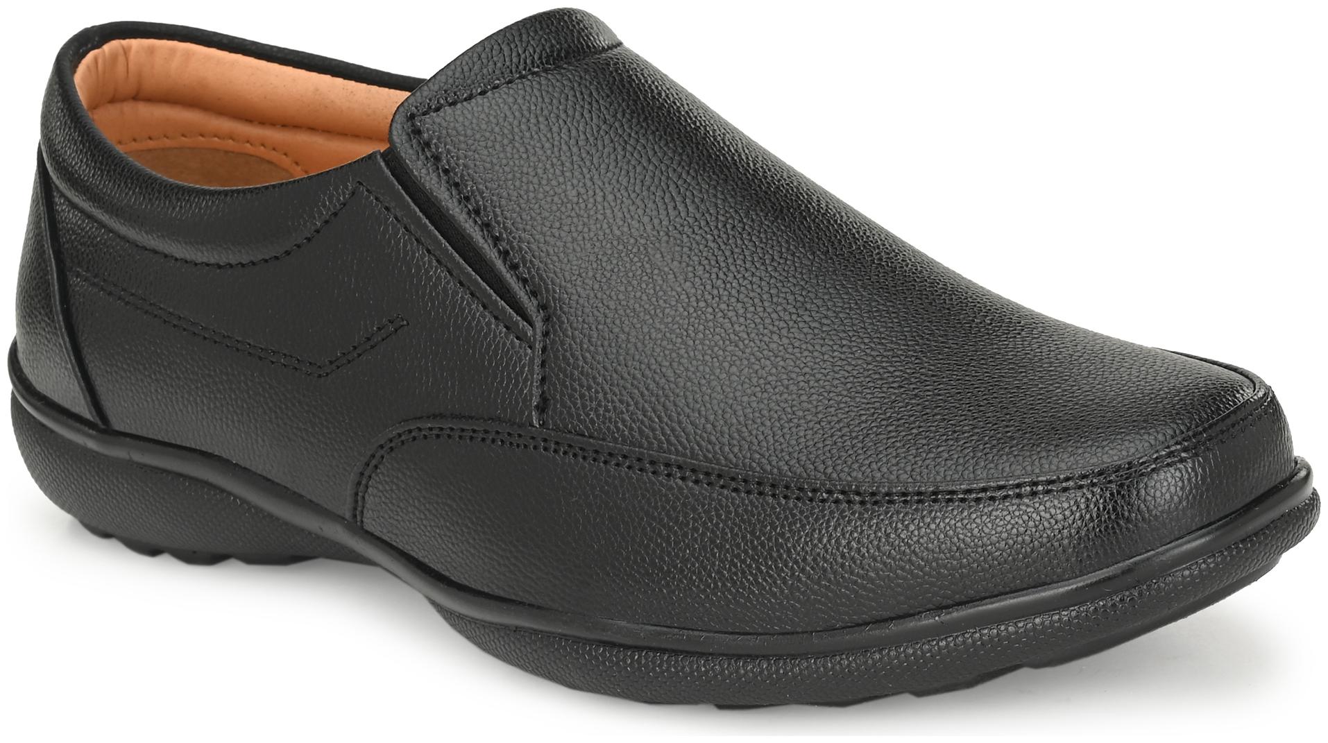 

AARAVIN S Men Black Slip-On Formal Shoes - AR 178 BLACK - AR 178