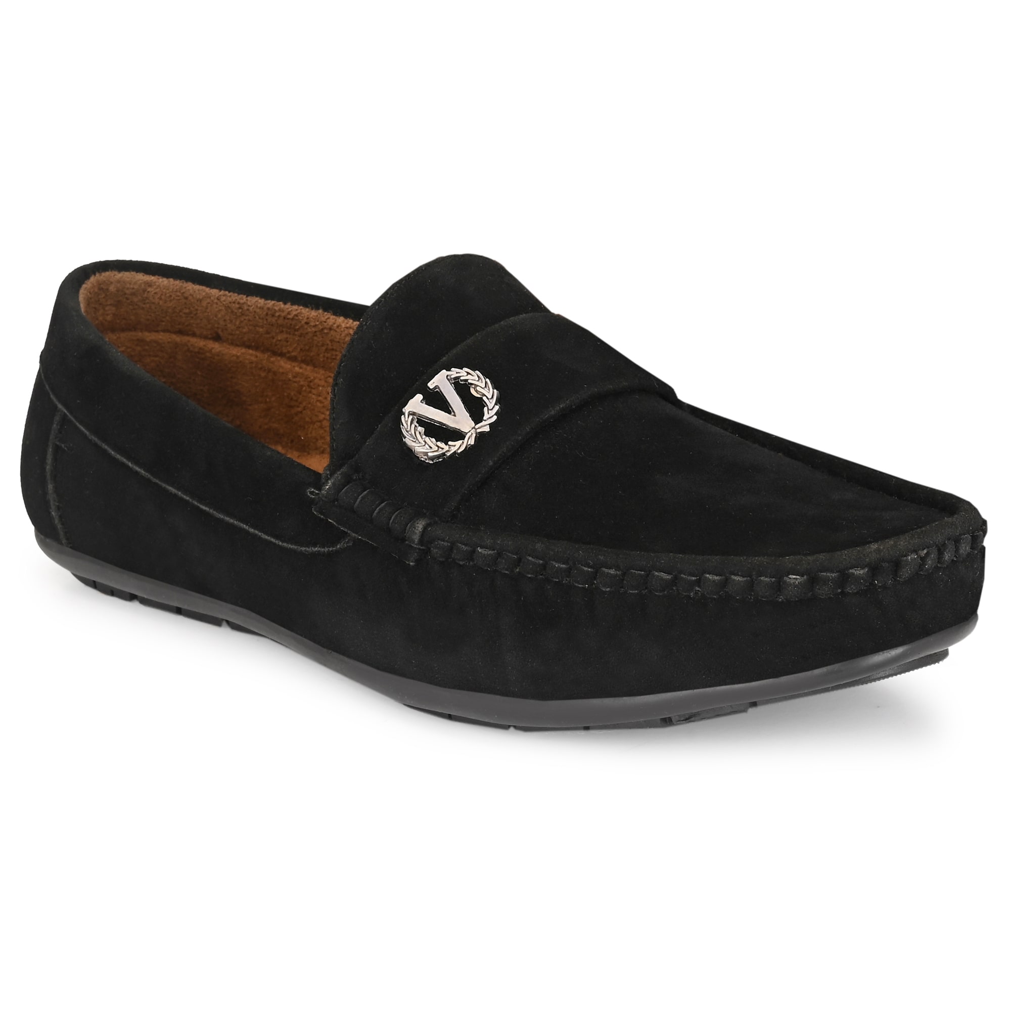 

AARAVIN S Men Black Loafers - AR 157