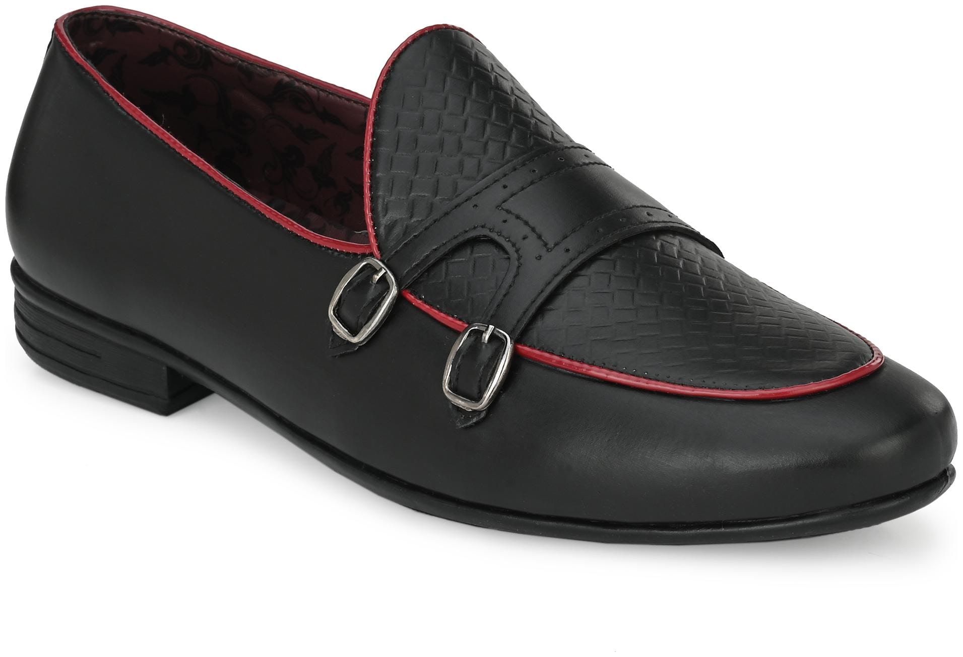 

AARAVIN S Men Black Loafers - AR 174 BLACK - AR 174