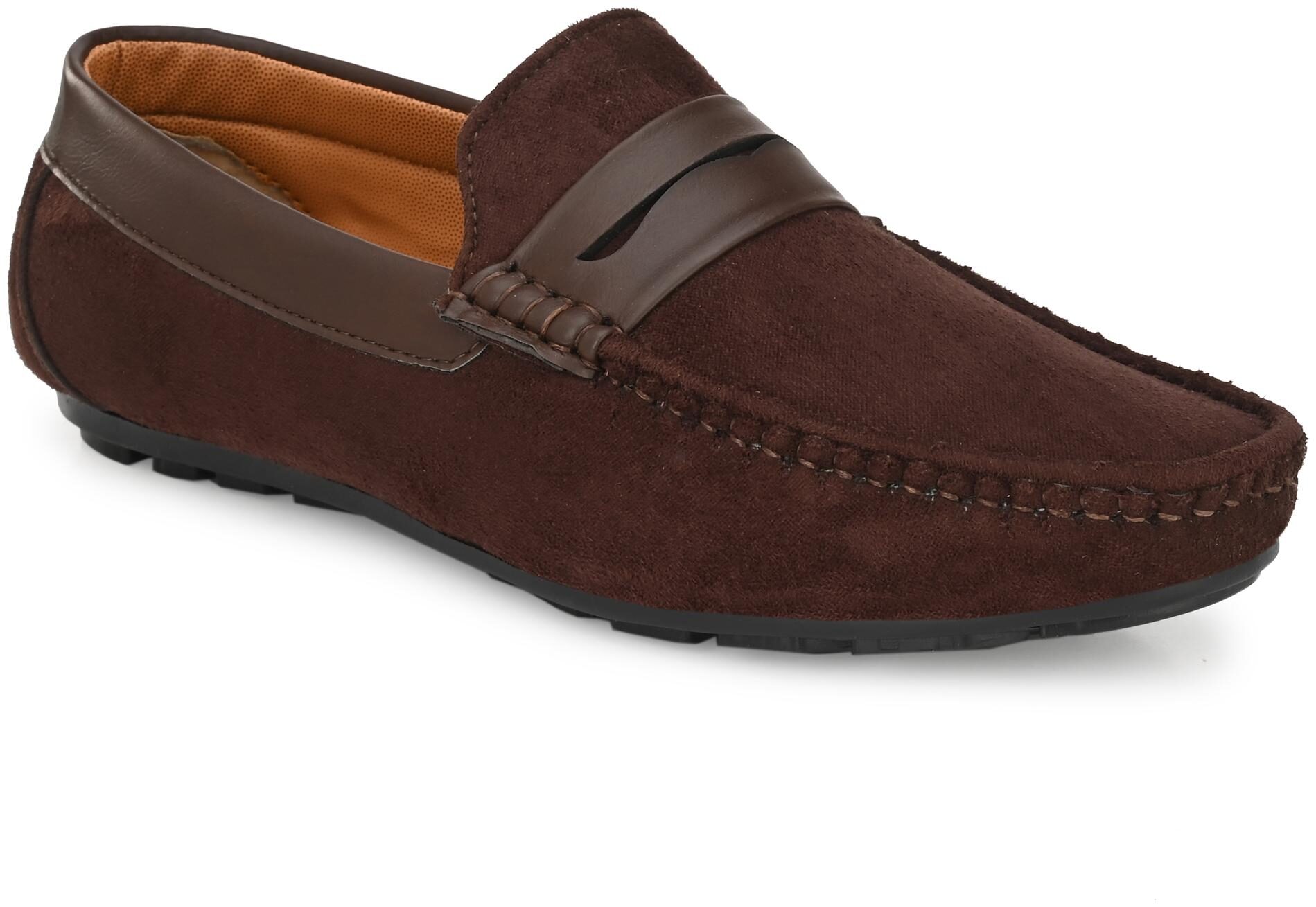 

AARAVIN S Men Brown Loafers - AR 185 BROWN - AR 185