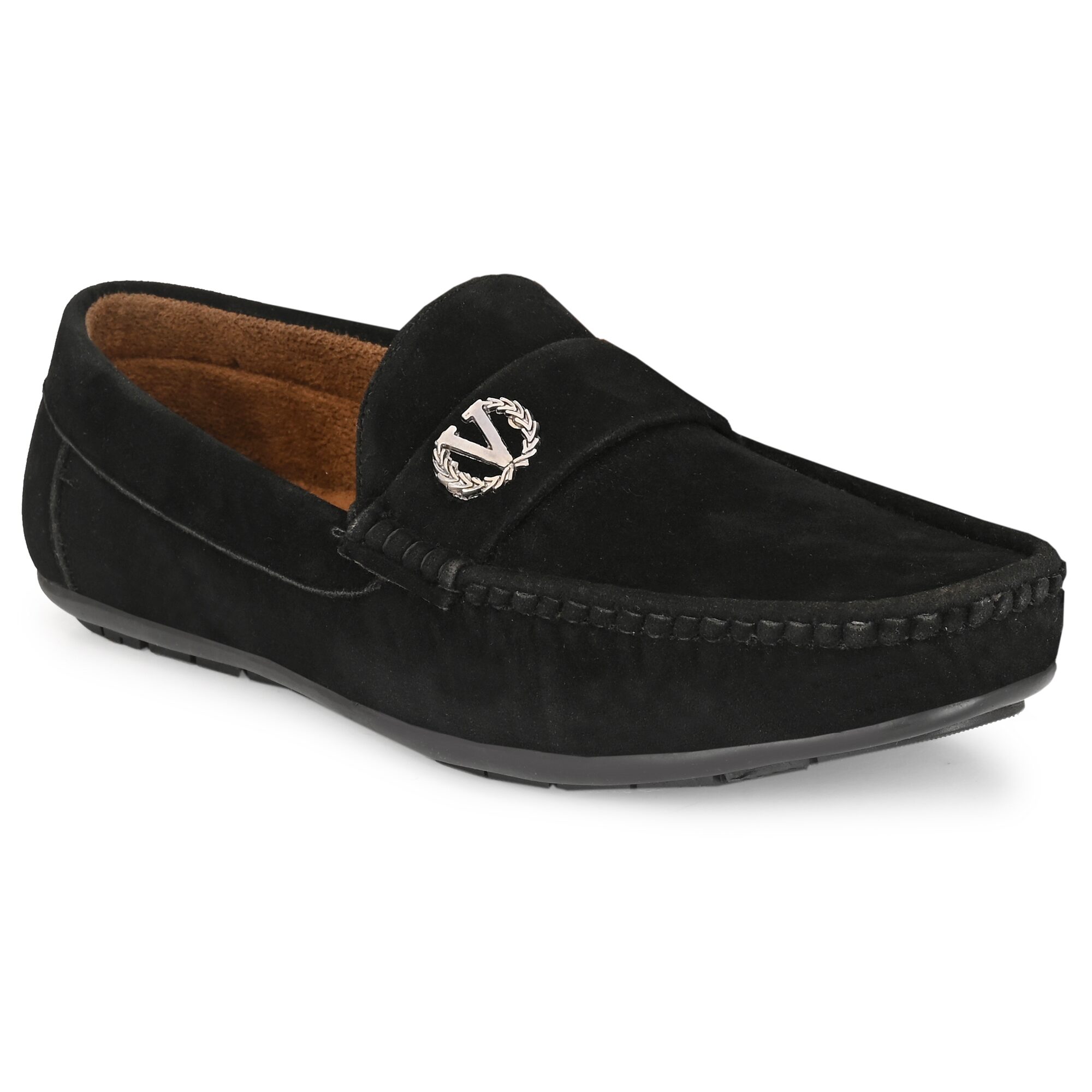 

AARAVIN S Men Black Loafers - AR 157
