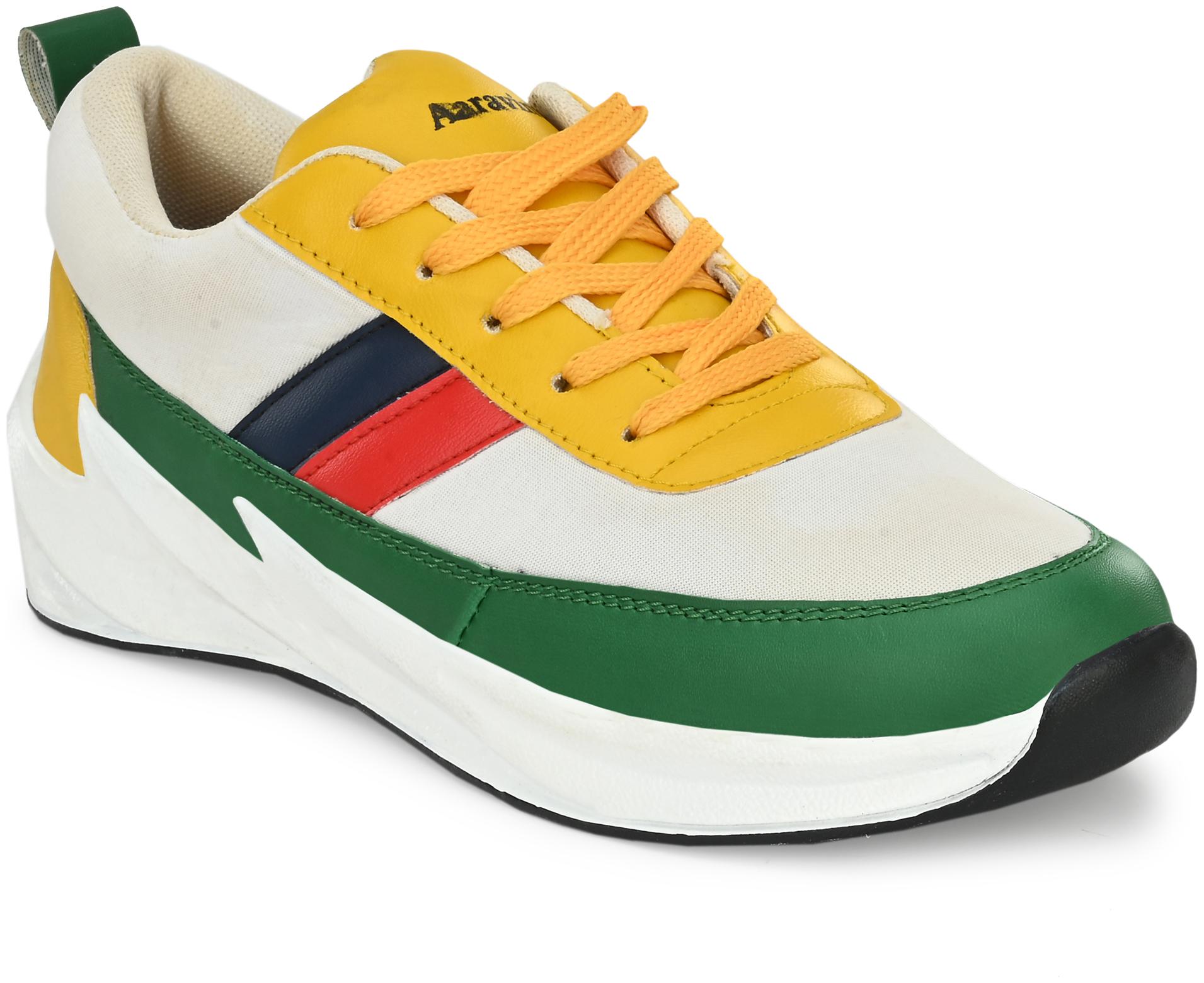 

AARAVIN S Men AR 179 WHITE Running Shoes ( White )