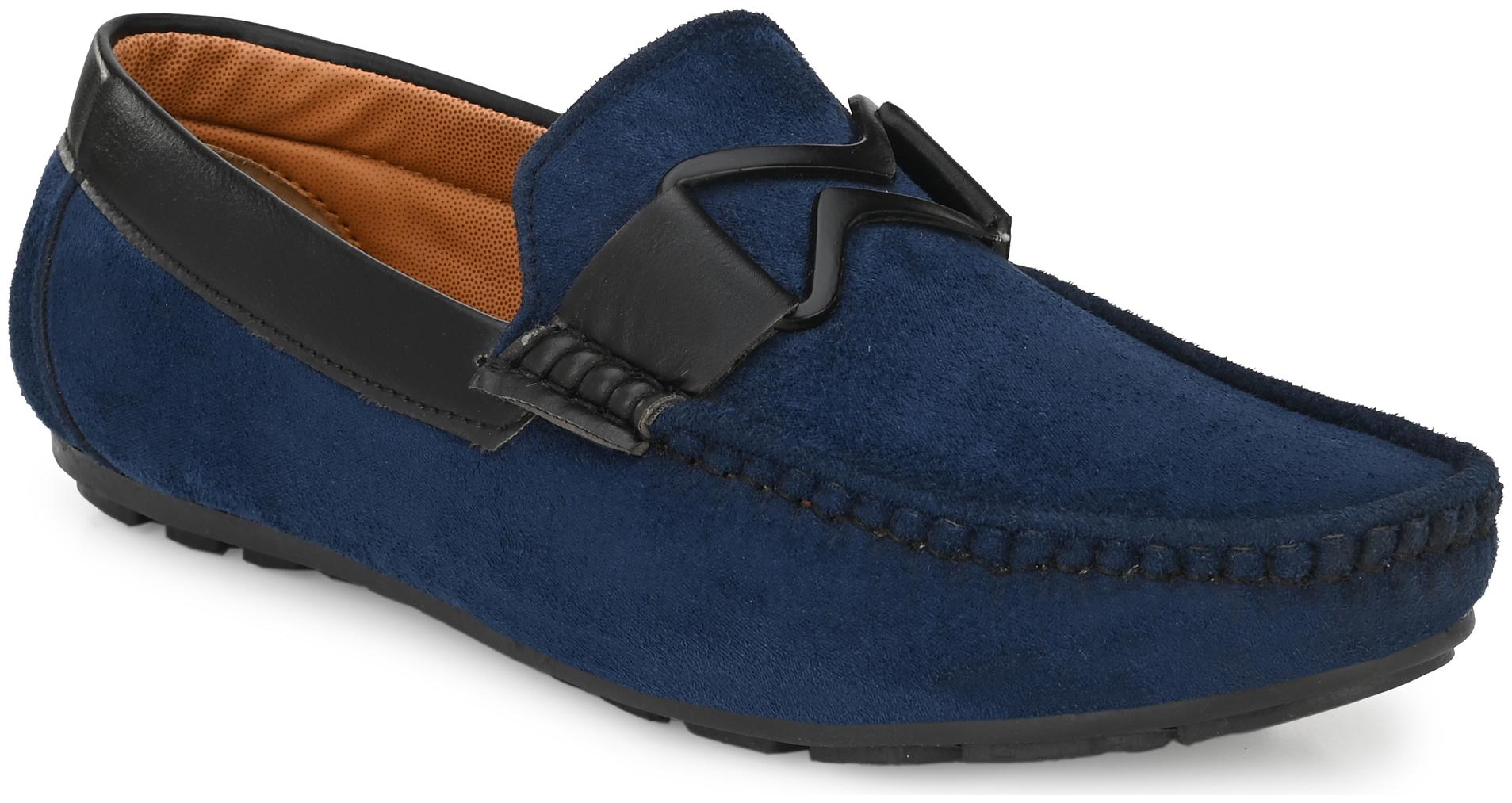 

AARAVIN S Men Blue Loafers - AR 186 BLUE - AR 186