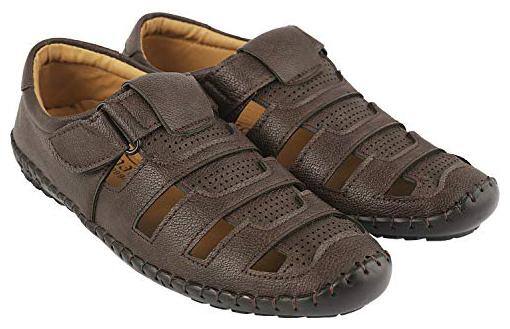 Aarnato Sandals For Men ( Brown )