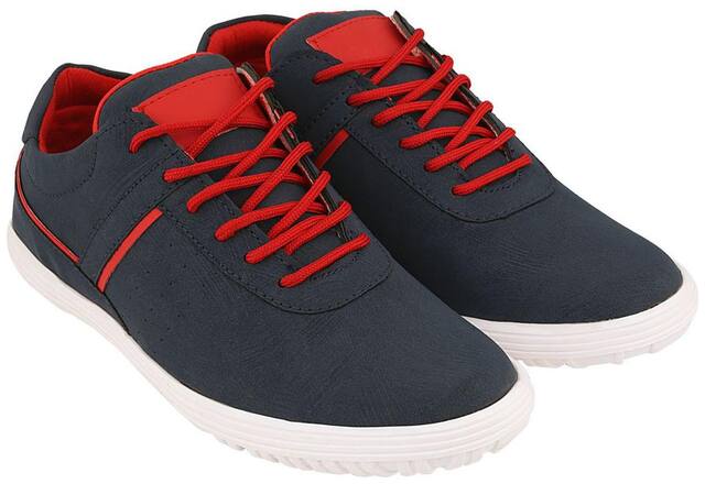 Aarnato Classic Sneakers For Men ( Black )